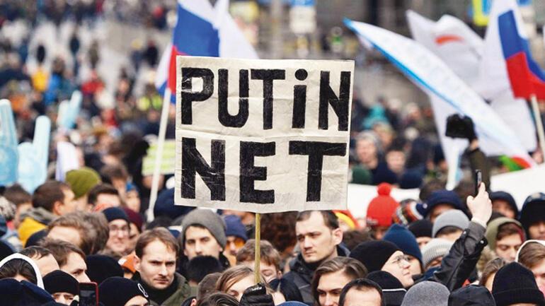 rusya 11 mart'ta internetin fişini çekiyor... 'putin.net' - son dakika  haberler