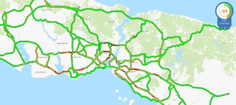 Last minute... Expected snowfall in Istanbul has started, latest traffic situation
