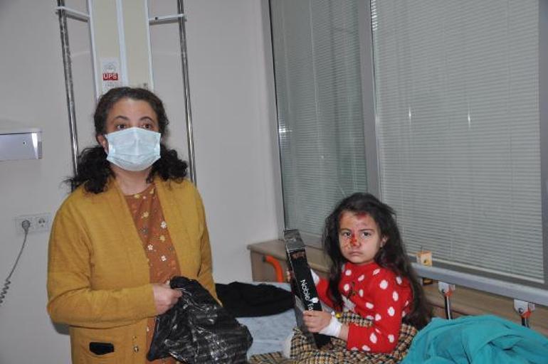 Aysimayı ölümden kurtardı, kendisi yaralandı Kendi canını düşünmedi