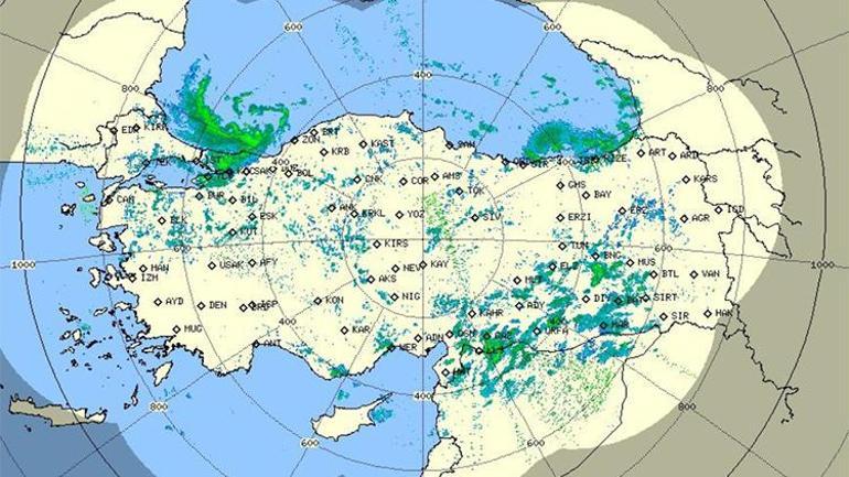 Last minute... Snow alarm in Istanbul Heavy rain entered from the north Vision snowfall fell