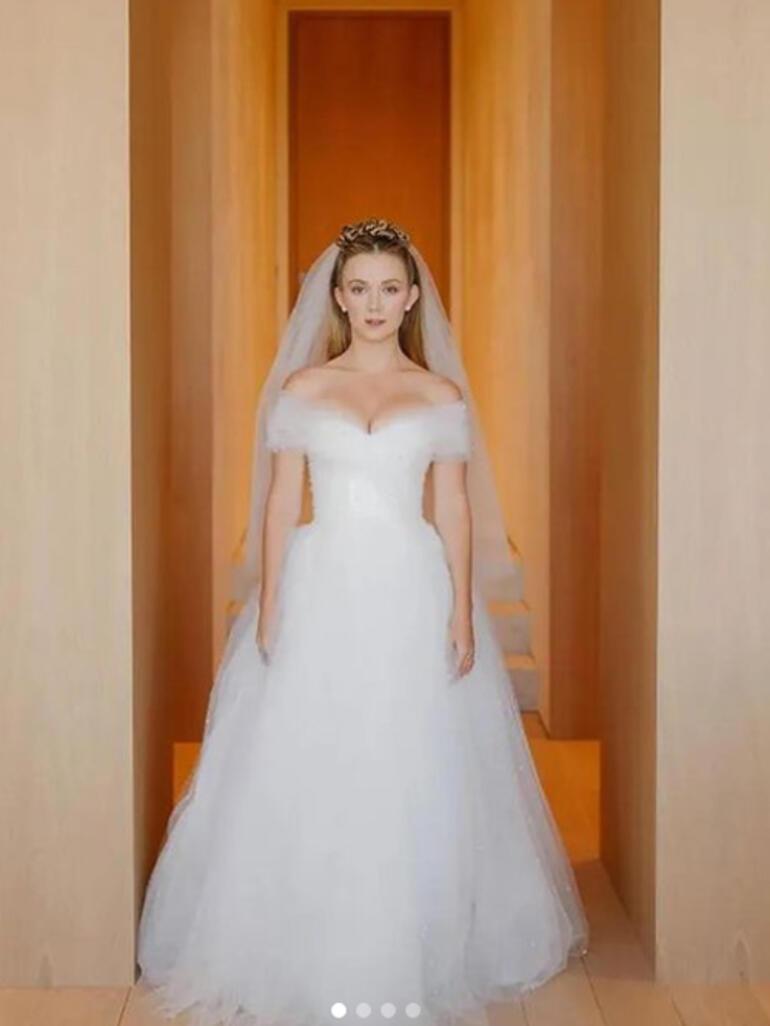 The desire for her dead mother is hidden in her wedding dress: the daughter of a famous actress got married