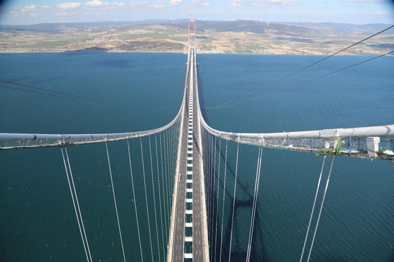 İki kıta arası artık 6 dakika İşte 1915 Çanakkale Köprüsünün özellikleri...