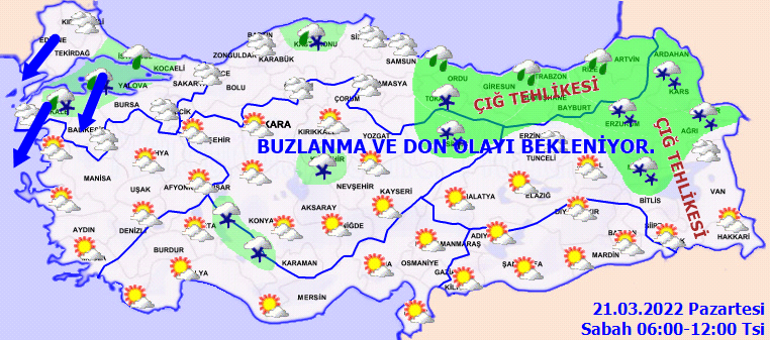 Son dakika... Bugün hava nasıl olacak Meteoroloji yeni tahminini yayımladı