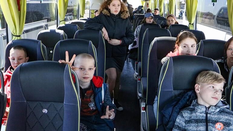 She broke down in tears after seeing pictures of children fleeing the Ukraine-Russia war