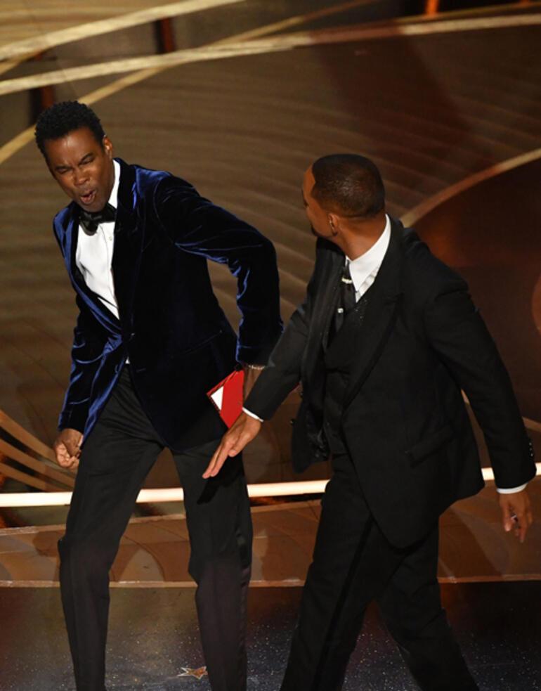 Will Smithten sunucu Chris Rocka Oscar tokadı: Karımın adını ağzına alma