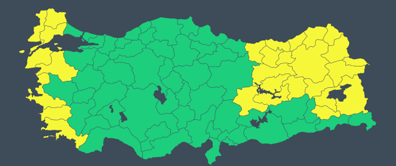 Son dakika... Meteorolojiden yeni hava durumu raporu Yarına dikkat: Kuzey Afrikadan geliyor