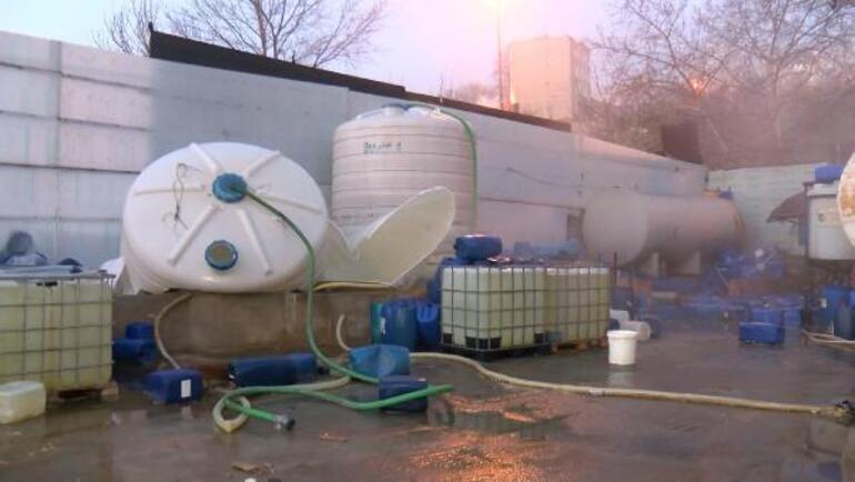 Gaziosmanpaşada koku alarmı: Fabrikanın çamaşır suyu kazanı patladı