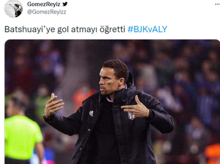 El sello de Michy Batshuayi en el partido Beşiktaş-Alanyaspor después de Valerien Ismael...