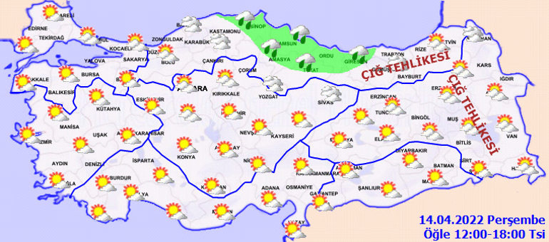 Meteorolojiden son dakika sağanak uyarısı: Bugün hava nasıl olacak İstanbul, Ankara, İzmir ve il il 14 Nisan hava durumu tahminleri
