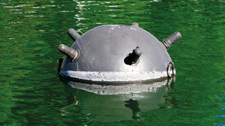 Denizin keskin gözleri mayınları buldu