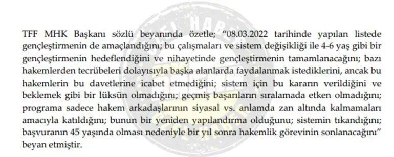 Yeni MHKden 13 hakemle ilgili ilk hamle Cüneyt Çakır bu hafta...