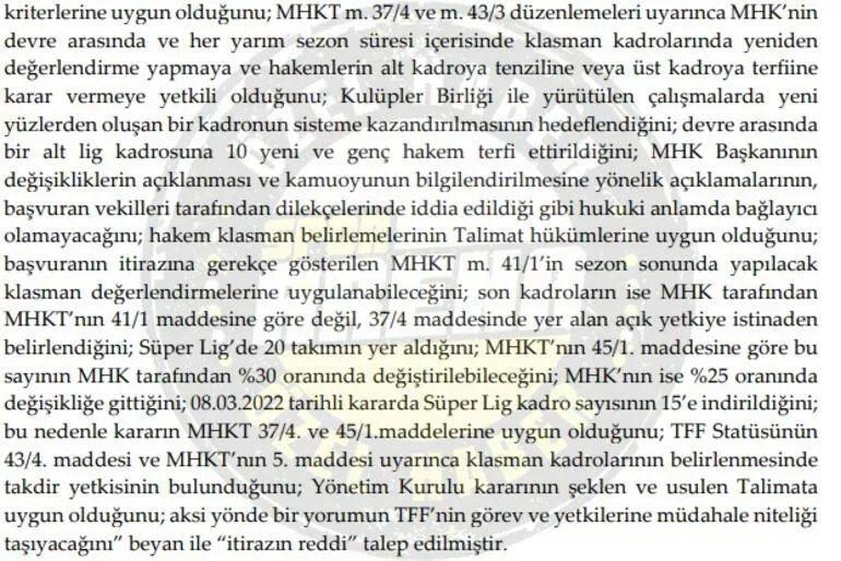 Yeni MHKden 13 hakemle ilgili ilk hamle Cüneyt Çakır bu hafta...