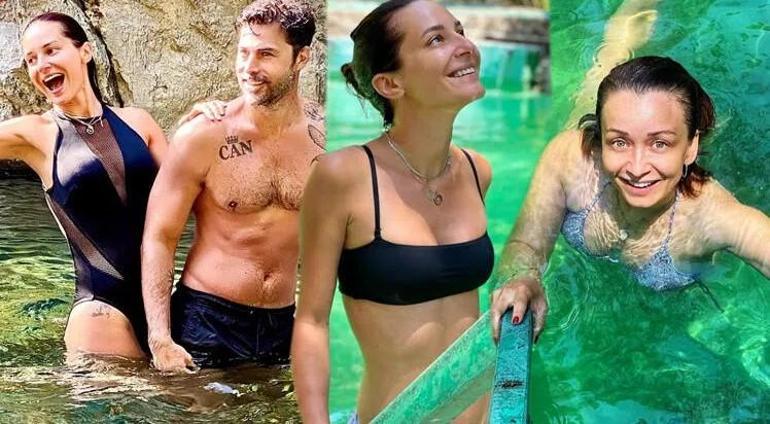 Prenses sezonu açtı... Şevval Sam karavan tatilinde