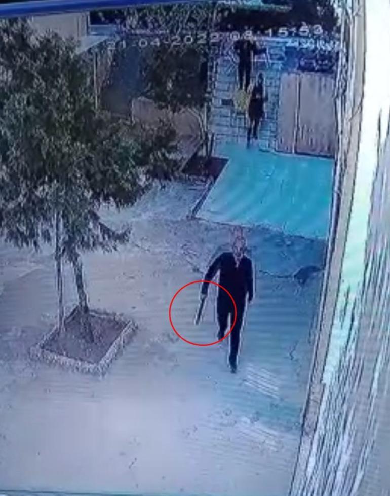 Sopayla evinin önüne gelen eşinden KADES kurtardı