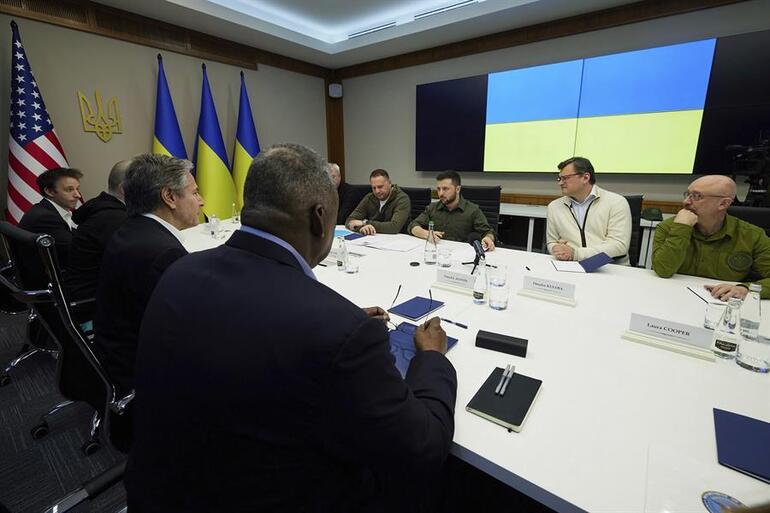 ABDden kritik Ukrayna ziyareti Rusyadan ilk açıklama geldi