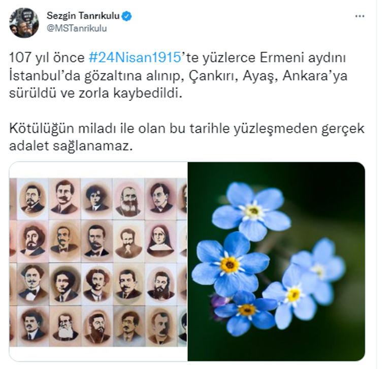 Son dakika... CHPli Sezgin Tanrıkulu hakkında soykırım soruşturması