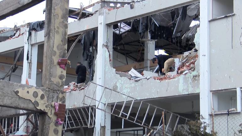 Tuzladaki patlamadan yeni görüntüler Panik içinde kaçtılar
