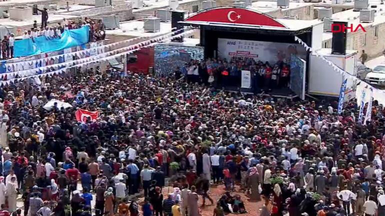 Cumhurbaşkanı Erdoğan: 1 milyon Suriyelinin gönüllü geri dönüşünü sağlayacak proje hazırlığındayız
