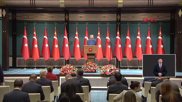 Son dakika: Kritik Kabine Toplantısı sona erdi Cumhurbaşkanı Erdoğandan önemli açıklamalar