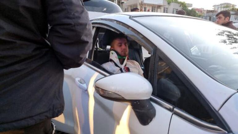 Polisten kaçış böyle bitti: Sürücü yaralandı, 2 arkadaşı gözaltında