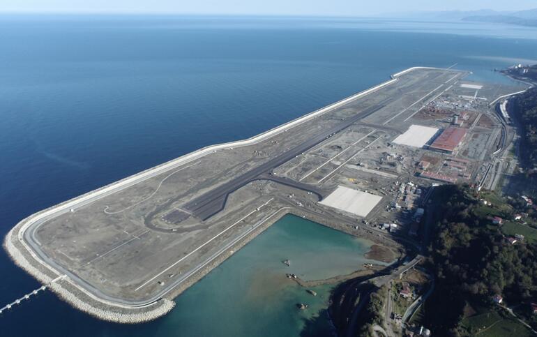 Rize-Artvin Havalimanı bugün açılıyor İşte dev eserin inşaat özellikleri