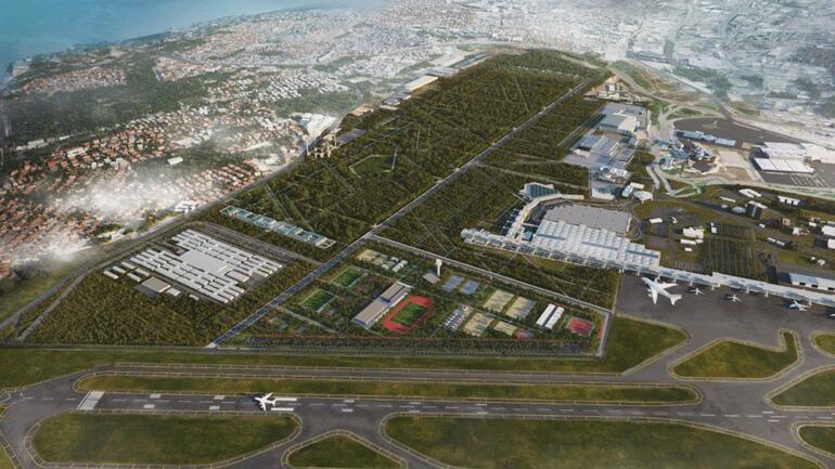 Bakan Kurumdan Atatürk Havalimanı millet bahçesi paylaşımı