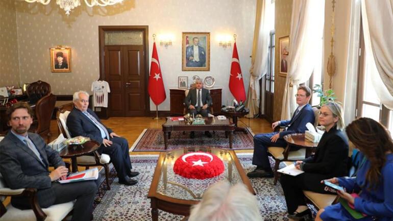 Head of EU Delegation to Turkey Ambassador Meyer-Landrut in Hatay