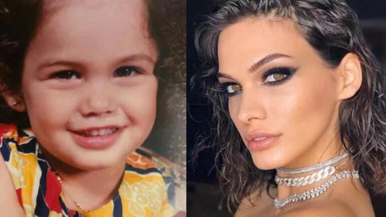 6 yaşında... Fotoğraftaki kız 12 yıl sonra Türkiye'nin en güzeli oldu