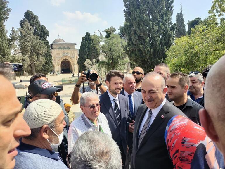 Bakan Çavuşoğlu, İsrail Turizm Bakanı Razvozov ile görüştü