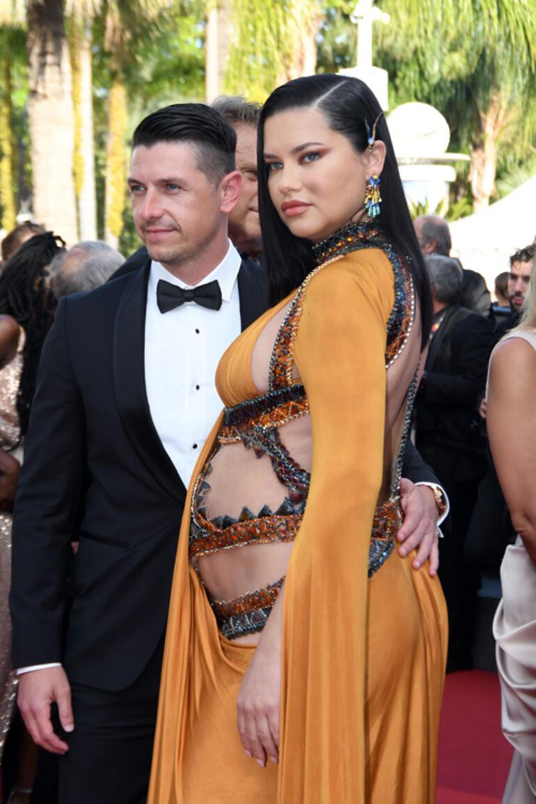 Adriana Lima and Andre Lemars on the Red Carpet: The Spark of Baby Love: They Could Not Stay Away for a Moment