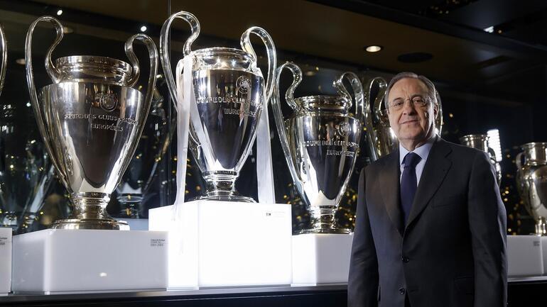Real Madrid's Florentino Perez, who overthrew Liverpool and won the Champions League, also made history.