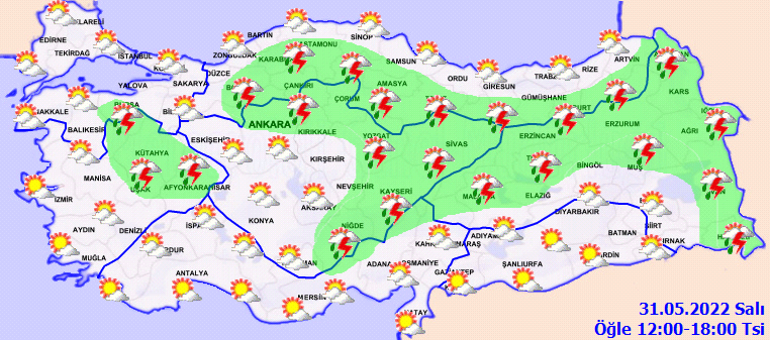 Son dakika... Meteorolojiden yeni hava durumu uyarısı Bu bölgelerde yaşayanlar dikkat: Sağanak geliyor