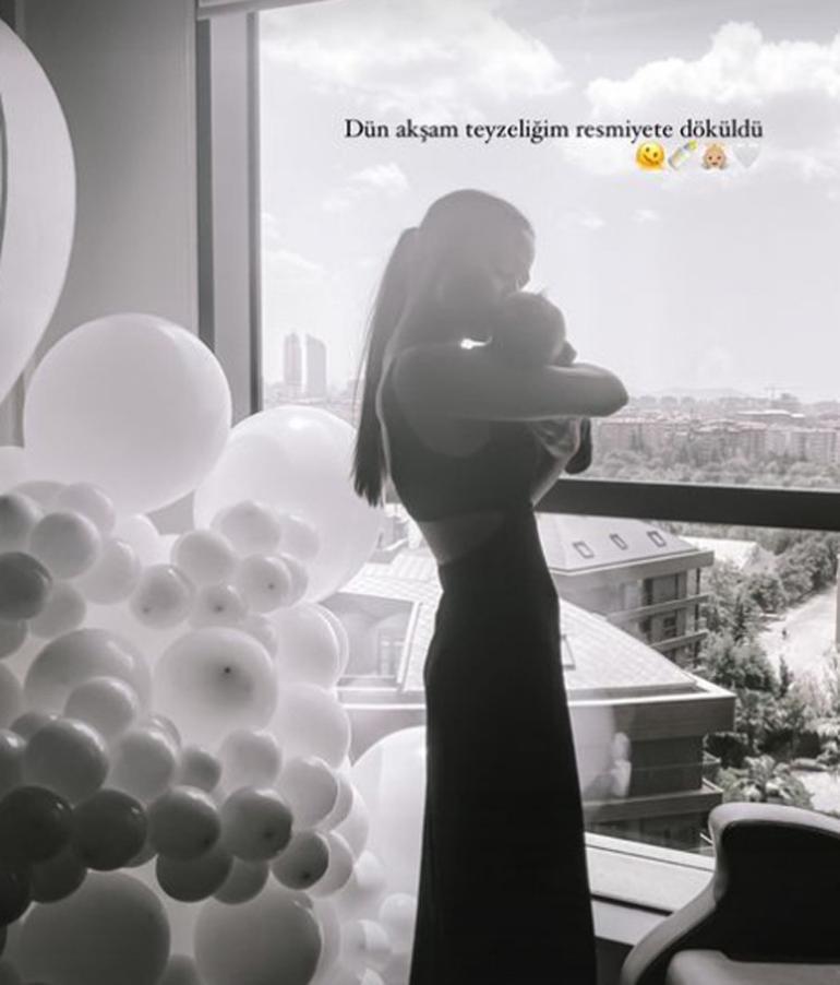 Hoş geldin oğlum Hande Soralın büyük mutluluğu