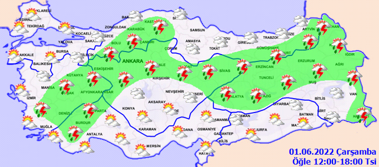 Son dakika... Meteorolojiden aşırı sıcak hava uyarısı Bu saatlere dikkat... Kavrulacağız