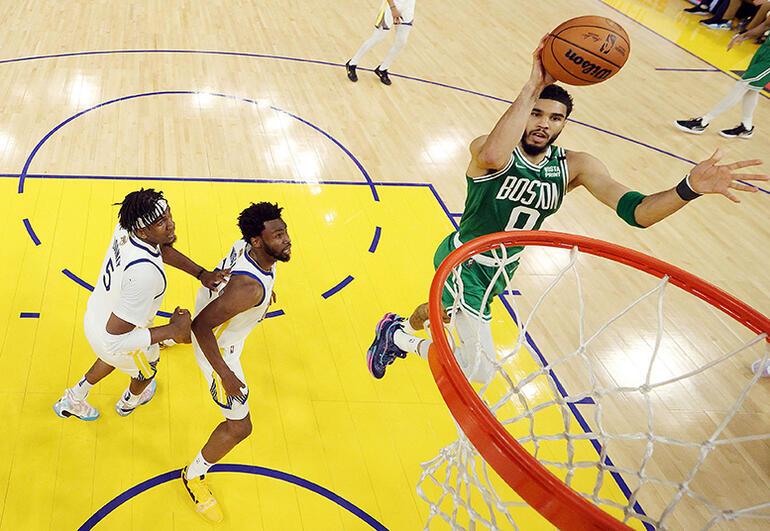 16-40lık son periyot Stephen Curry ve arkadaşlarını üzdü Golden State Warriors - Boston Celtics (0-1)