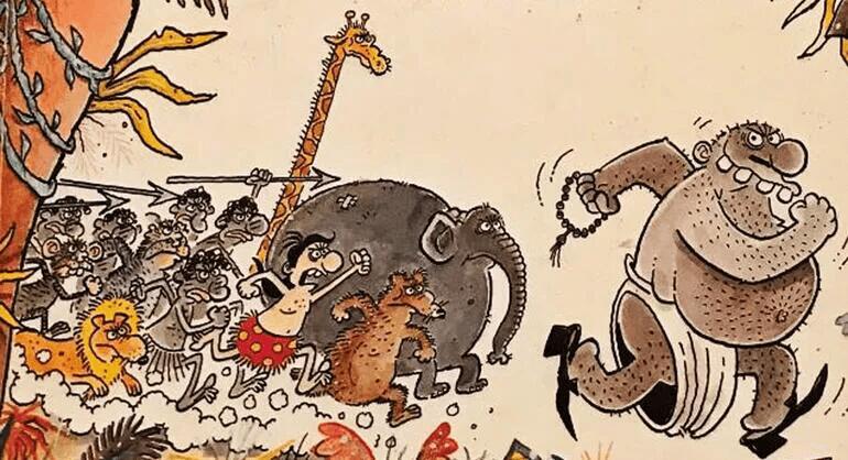 El nombre inolvidable del mundo de los dibujos animados, el dibujante de Hürriyet Latif Demirci fue expulsado en su último viaje.
