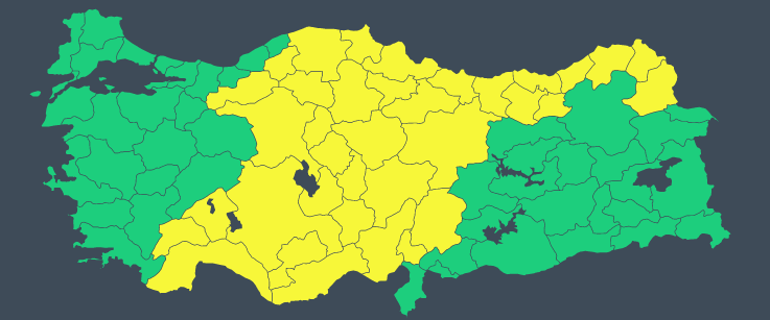 Son dakika... Meteorolojiden yeni hava durumu raporu 36 kente sarı uyarı: Kuvvetli yağış alarmı