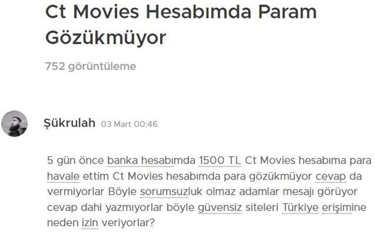 Yeni saadet zinciri CT Movies Binlerce kişi dolandırıldı, paralar buhar oldu…