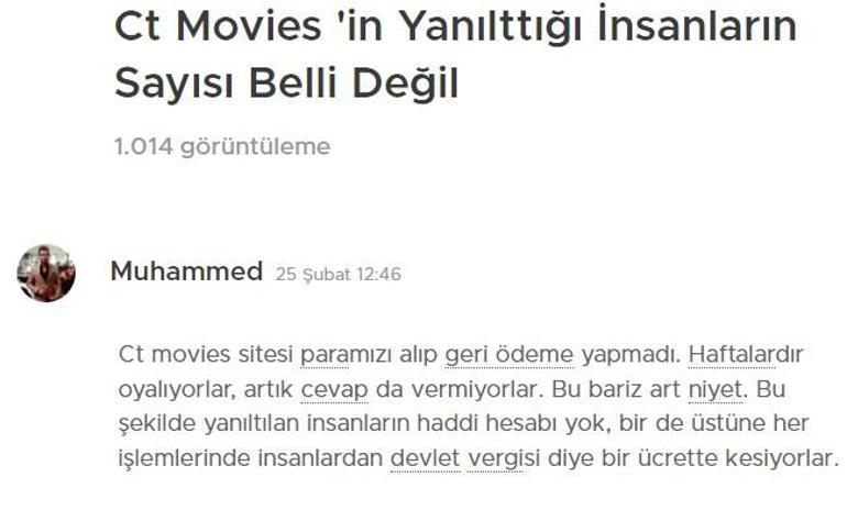 Yeni saadet zinciri CT Movies Binlerce kişi dolandırıldı, paralar buhar oldu…