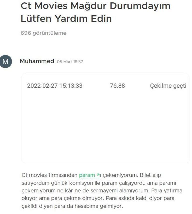 Yeni saadet zinciri CT Movies Binlerce kişi dolandırıldı, paralar buhar oldu…