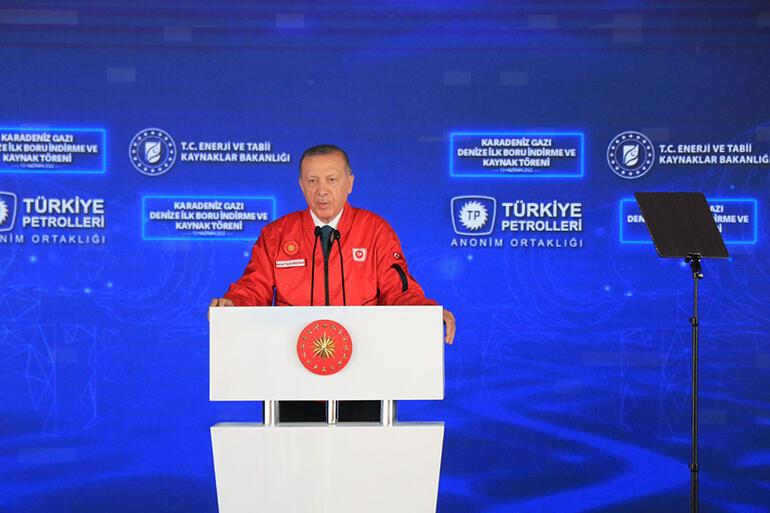 Son dakika: Türkiye için tarihi gün Cumhurbaşkanı Erdoğan: İlk gaz 2023te sistemde olacak