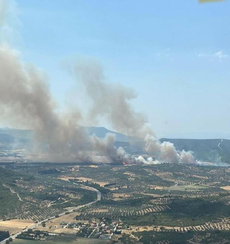 İzmir’de ikinci orman yangını: İHA tespit etti, müdahale başladı