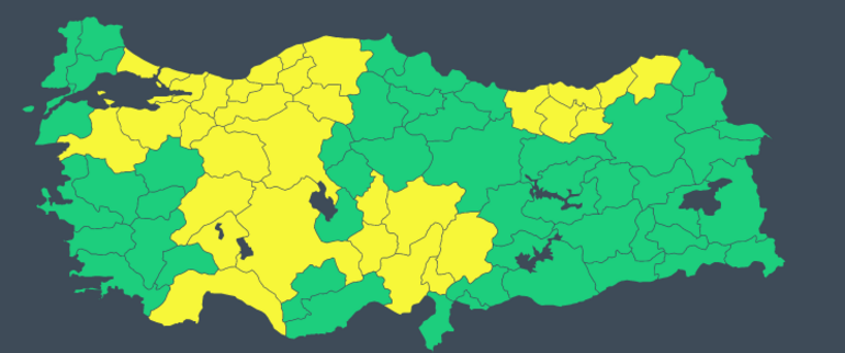 Son dakika... Meteorolojiden yeni hava durumu raporu İstanbul ve Ankara dahil 32 kente sarı uyarı