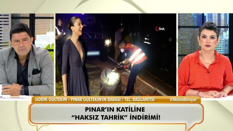 Pınar Gültekinin babası canlı yayına bağlandı, verilen cezaya ateş püskürdü