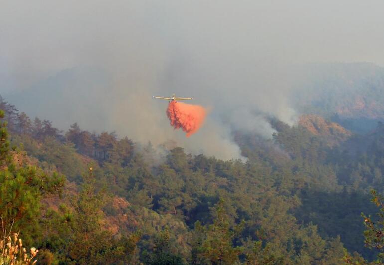 Son dakika: Marmaris’te orman yangını Bakan Kirişci: Büyük ölçüde kontrol altına alındı