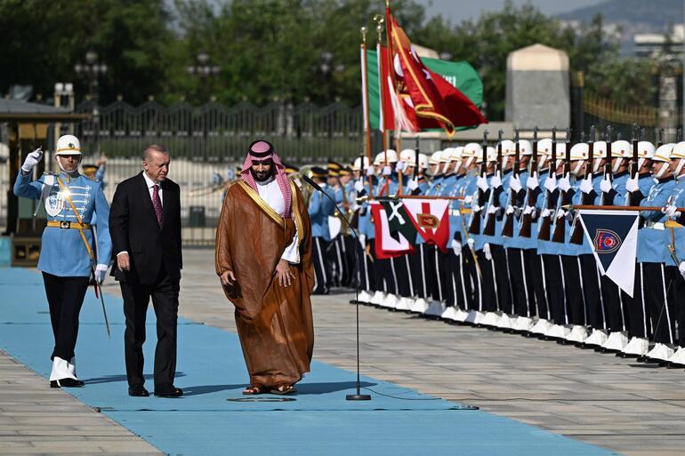 Cumhurbaşkanı Erdoğan, Suudi Prens Selman ile görüştü... Dikkat çeken ortak bildiri! Karşılıklı ticaret ve yatırım vurgusu - Son Dakika Flaş Haberler