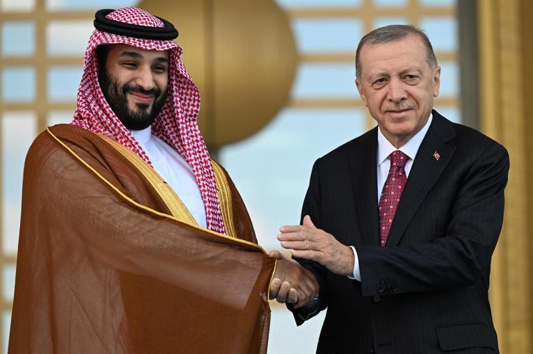 Cumhurbaşkanı Erdoğan, Suudi Prens Selman ile görüştü... Dikkat çeken ortak bildiri Karşılıklı ticaret ve yatırım vurgusu