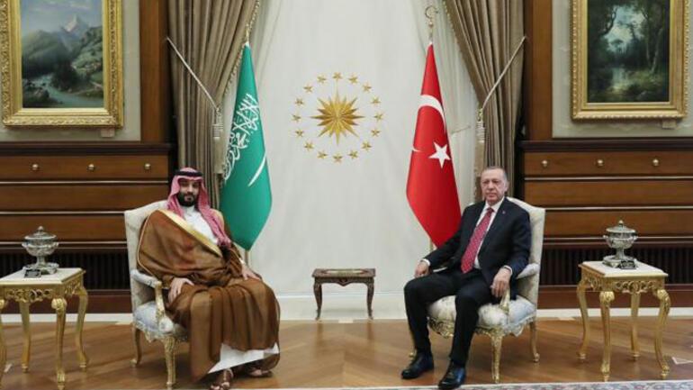 Cumhurbaşkanı Erdoğan, Suudi Prens Selman ile görüştü... Dikkat çeken ortak bildiri Karşılıklı ticaret ve yatırım vurgusu