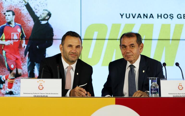 Son dakika: Galatasaray'da Okan Buruk'tan imza töreninde Fatih Terim  sözleri! Dursun Özbek'ten transfer açıklaması... - Spor Haberi