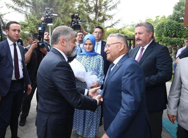 Hazine ve Maliye Bakanı Nebati’den Başkan Büyükkılıç’a ziyaret